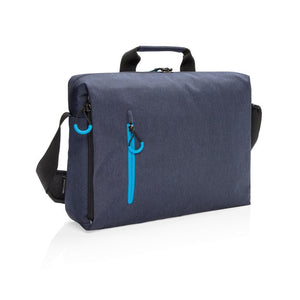Promotivna torba za laptop s RFID zaštitom plave boje | Poslovni pokloni