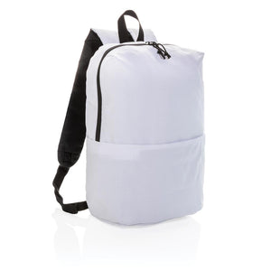 Promotivni ruksak bez PVC-a za sve prigode, bijele boje | Poslovni pokloni