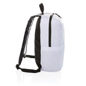 Promotivni ruksak bez PVC-a za sve prigode, bijele boje, za tisak loga | Poslovni pokloni