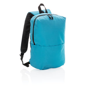 Promotivni ruksak bez PVC-a za sve prigode, plave boje | Poslovni pokloni