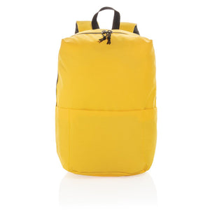 Reklamni ruksak bez PVC-a za sve prigode, žute boje | Poslovni pokloni