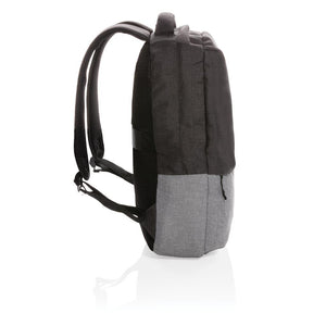 Reklamni dvobojni RPET 15.6" RFID ruksak za laptop | Poslovni pokloni
