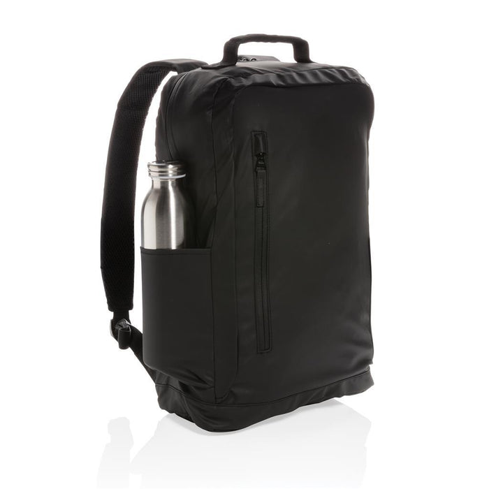 Crni moderni ruksak za 15,6" laptop bez PVC-a