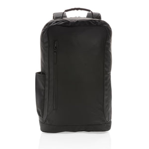 Crni moderni promidžbeni ruksak za 15,6" laptop bez PVC-a | Poslovni pokloni