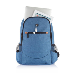 Promotivni ruksak Fashion plave boje prednja strana | Poslovni pokloni | Promo pokloni