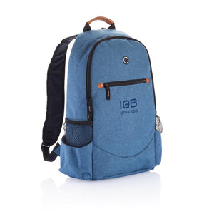 Promotivni ruksak Fashion plave boje s tiskom logotipa | Poslovni pokloni | Promo pokloni