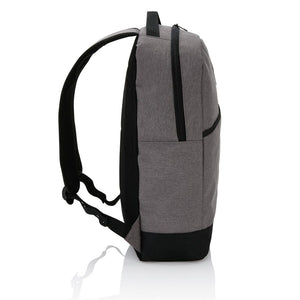 Promotivni ruksak modernog stila sive boje prednja strana | Poslovni pokloni | Promo pokloni