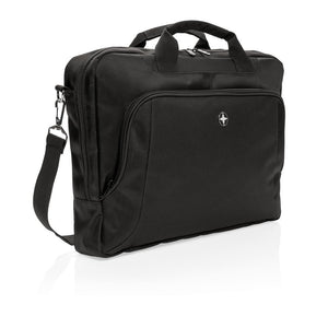 Promotivna torba za 15,6" laptop Swiss Peak Deluxe crne boje | Poslovni pokloni | Promo pokloni