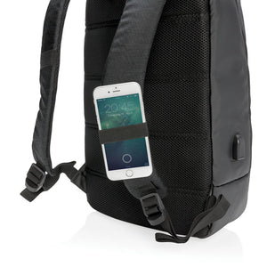 Promotivni moderni ruksak za 15" laptop Swiss Peak bočna strana | Promo pokloni | Poslovni pokloni