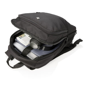 Promotivni poslovni ruksak za 17" laptop Swiss Peak unutrašnji pretinci | Poslovni pokloni | Promo pokloni