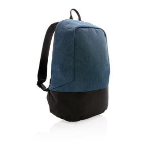 Promotivni klasični ruksak sa sustavom zaštita protiv krađe, plave boje | Poslovni pokloni