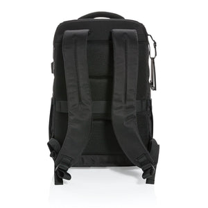 Promotivni Swiss Peak RPET ruksak za 15.6" laptop s RFID zaštitom protiv krađe | Poslovni pokloni