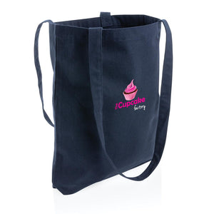 Promotivna kupovna vrećica od recikliranog pamuka za tisak logotipa | Poslovni pokloni