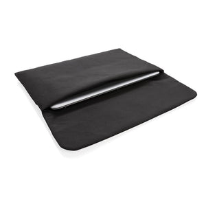 Promotivna navlaka za 15,6" laptop sa magnetnim zatvaranjem, crne boje | Poslovni pokloni