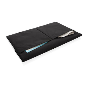 Promotivna navlaka za 15,6" laptop sa magnetnim zatvaranjem, crne boje ,za tisak loga | Poslovni pokloni