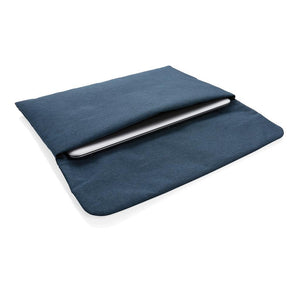 Promotivna navlaka za 15,6" laptop sa magnetnim zatvaranjem, plave boje | Poslovni pokloni