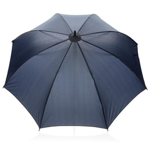 Reklamni automatski 23" kišobran od recikliranog PET materijala, navy plave boje | Poslovni pokloni