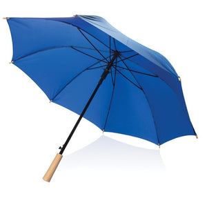 Promotivni automatski 23" kišobran od recikliranog PET materijala, royal plave boje | Poslovni pokloni